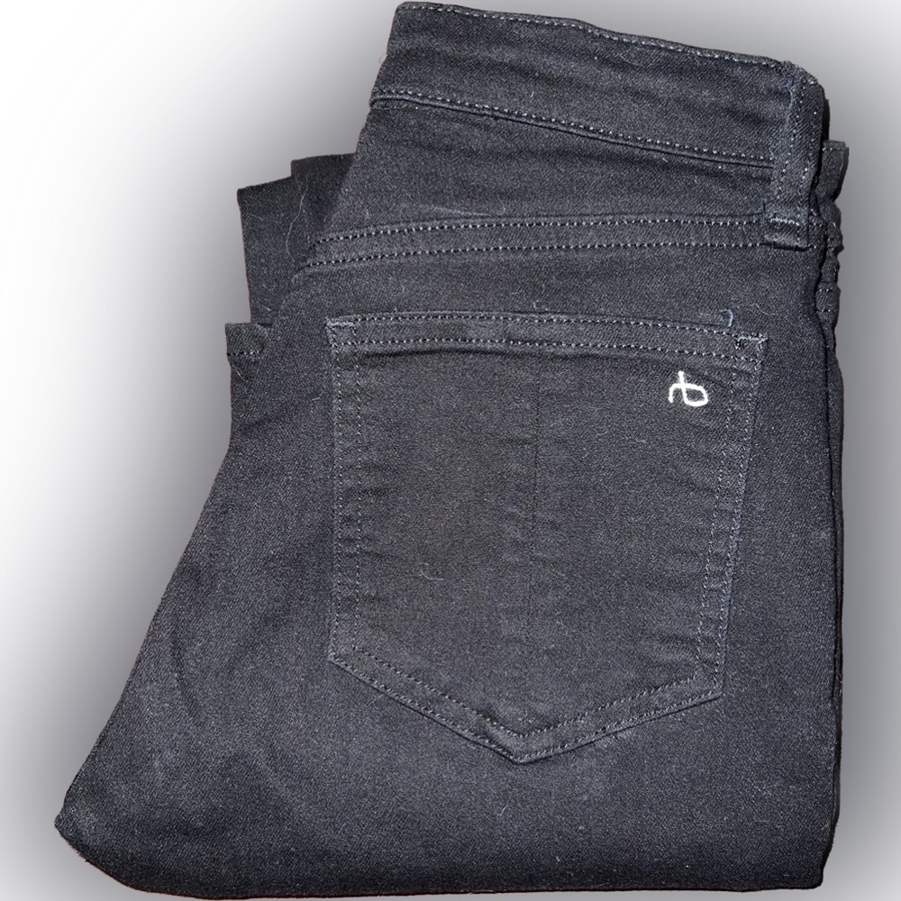 Rag & Bone Black skinny jeans size 24